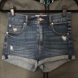 Denim Blue Women's Shorts
